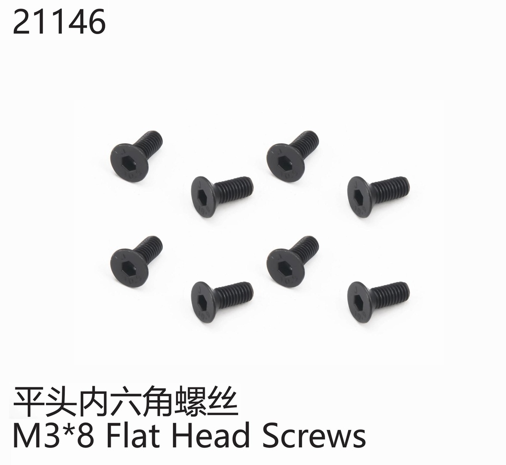 Senkkopfschraube M3x8mm