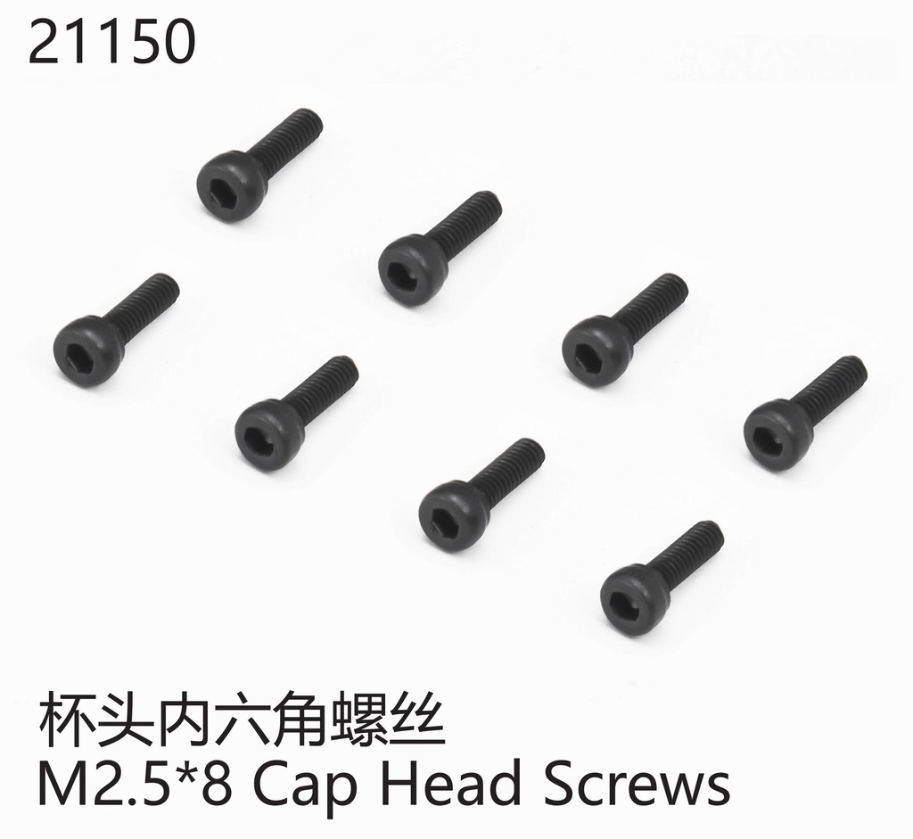 Zylinderkopfschraube M2.5x8mm