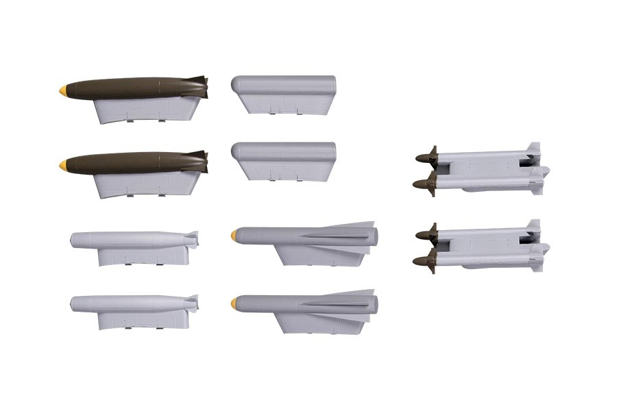 FMS A-10 Thunderbolt II V2 - Bomben und Raketen Set