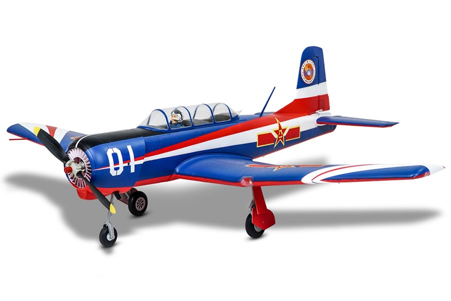 FMS Nanchang CJ-6 V2 PLAAF-Team PNP - 120 cm