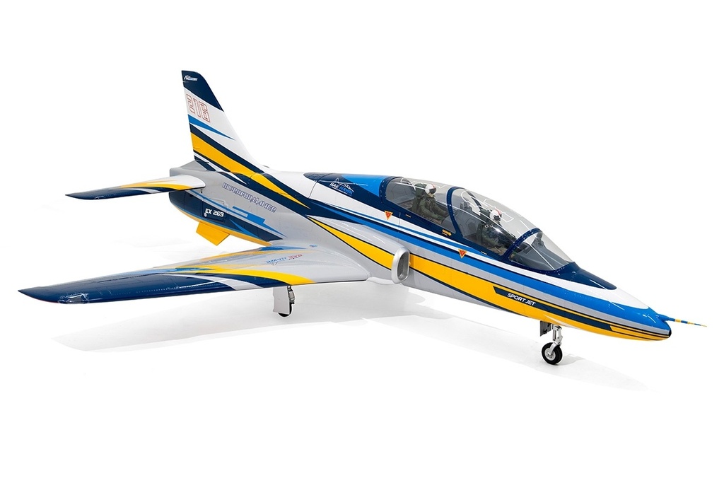 Phoenix BAE HAWK blau Turbinen Jet 160-220N ARF