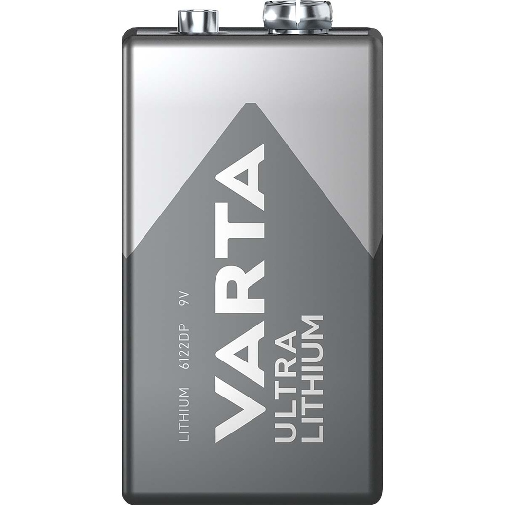 Lithium-Batterie 9 V 9 V 1-Blister