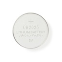 Lithium-Knopfzellenbatterie CR2025 | 3 V DC | 5-Pack