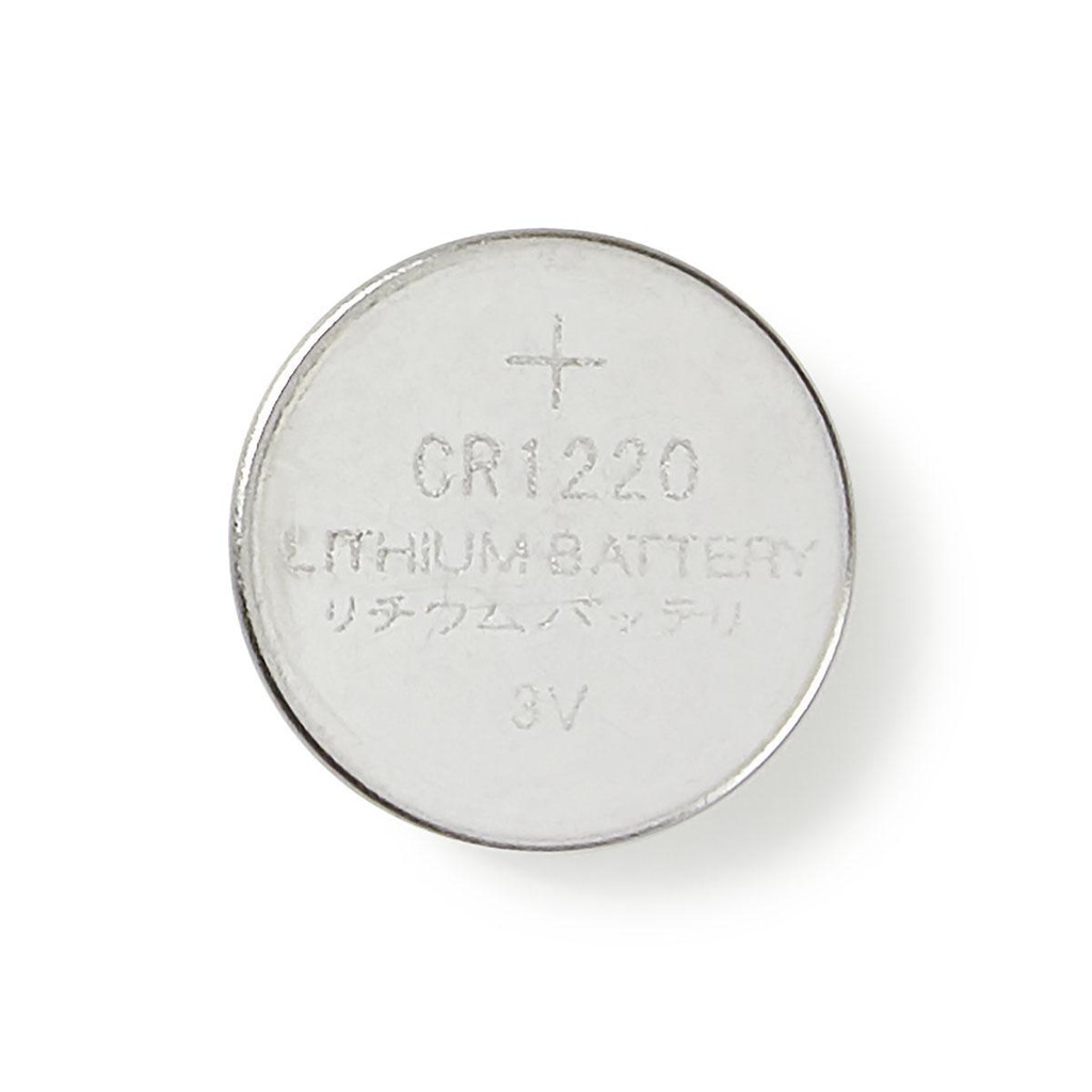 Lithium-Knopfzelle CR1220 | 3 V DC | 5-Pack