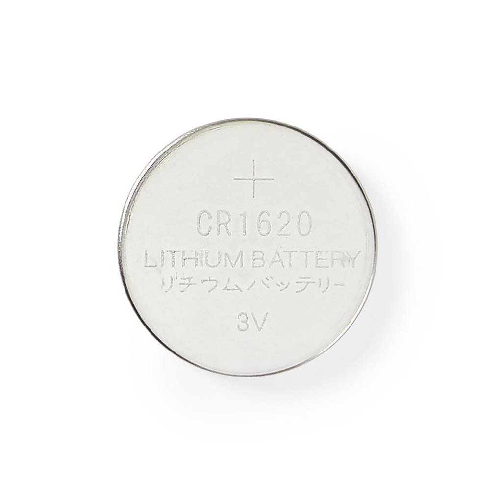 Lithium-Knopfzelle CR1620 | 3 V DC | 5-Pack