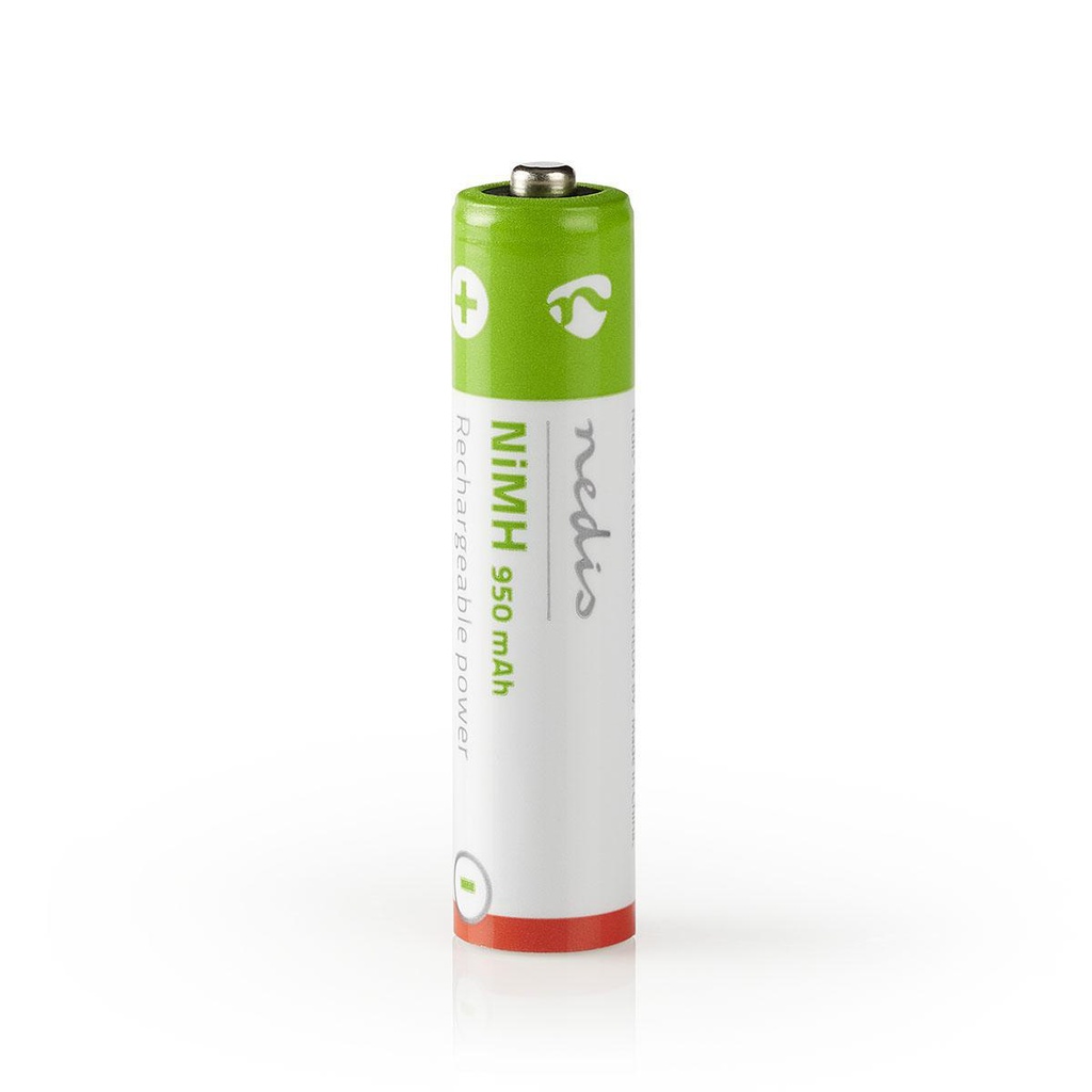 Wiederaufladbarer Ni-MH-Akku AAA | 1.2 V DC | 950 mAh | vorgeladen | 4-Pack