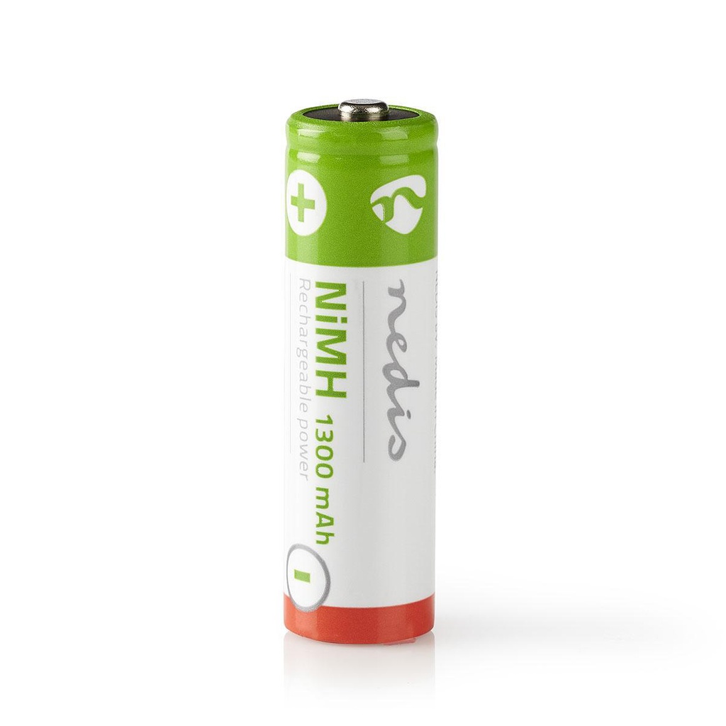 Wiederaufladbarer Ni-MH-Akku AA | 1.2 V DC | 1300 mAh | 4-Pack