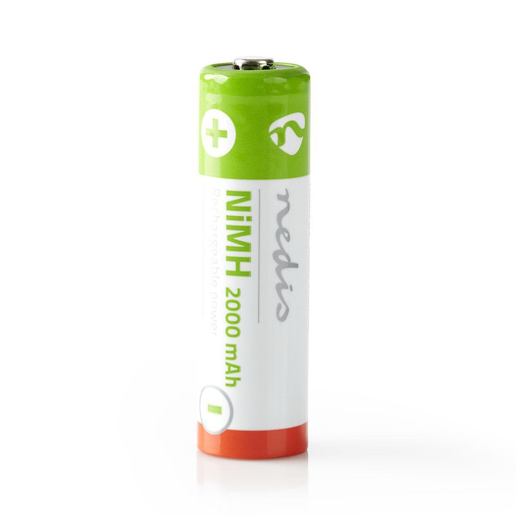 Wiederaufladbarer Ni-MH-Akku AA | 1.2 V DC | 2000 mAh | 4-Pack