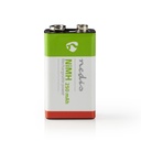 Wiederaufladbarer Ni-MH-Batterie E-Block | 8.4 V DC | 250 mAh | vorgeladen | 1 Packung | 6LR61