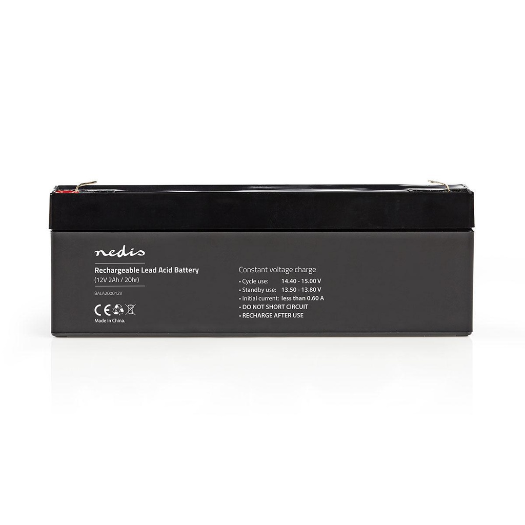 Wiederaufladbare Blei-Säure-Batterie | Lead-Acid | Wiederaufladbar | 12 V | 2000 mAh