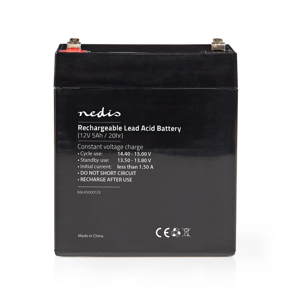 Wiederaufladbare Blei-Säure-Batterie | Lead-Acid | Wiederaufladbar | 12 V | 5000 mAh