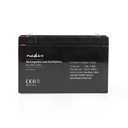 Wiederaufladbare Blei-Säure-Batterie | Lead-Acid | Wiederaufladbar | 6 V | 10000 mAh