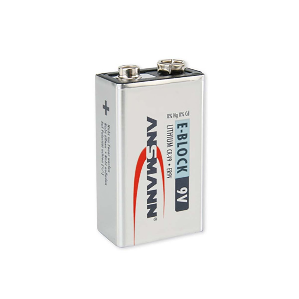 9V-Batterie, 1,5V, 1 Stück