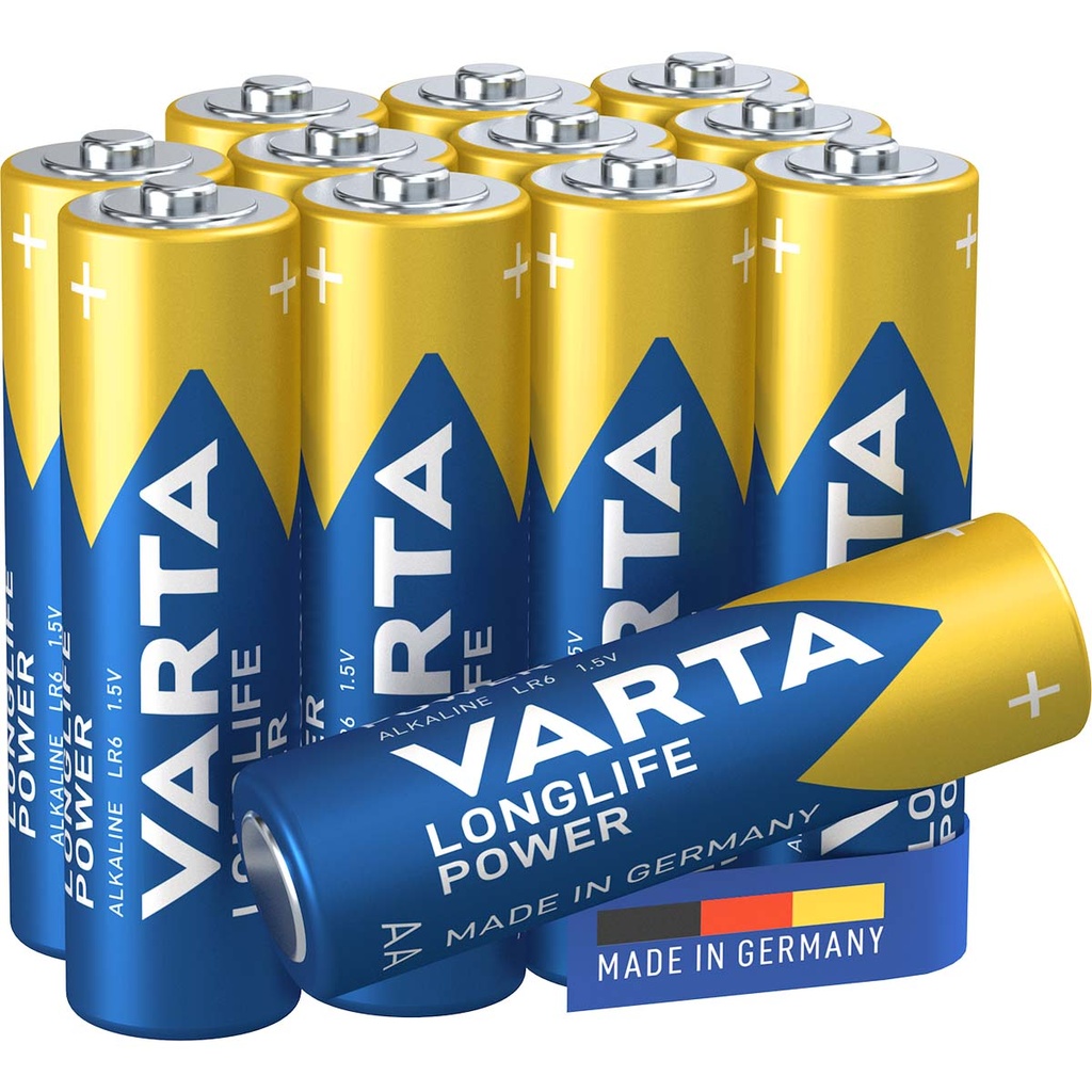 Alkaline Batterie AA 1.5 V High Energy 12-Packung