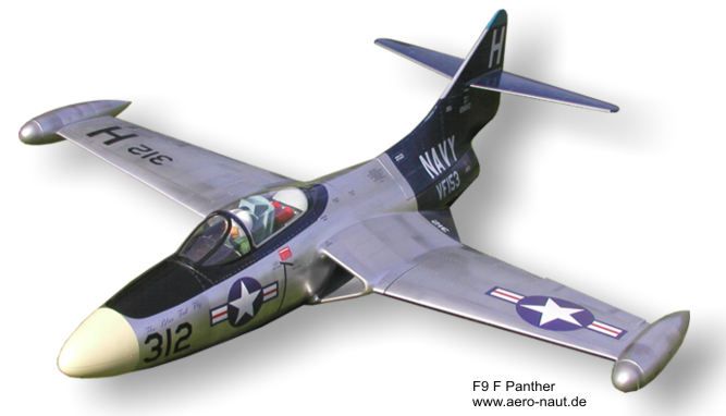 Panther F9F für Fahrwerk RC Modell Bausatz
