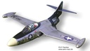 Panther F9F für Fahrwerk RC Modell Bausatz