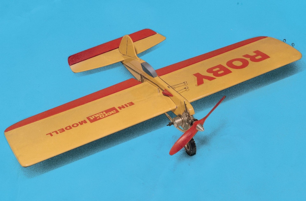 ROBY Fesselflugmodell RC Modell Bausatz