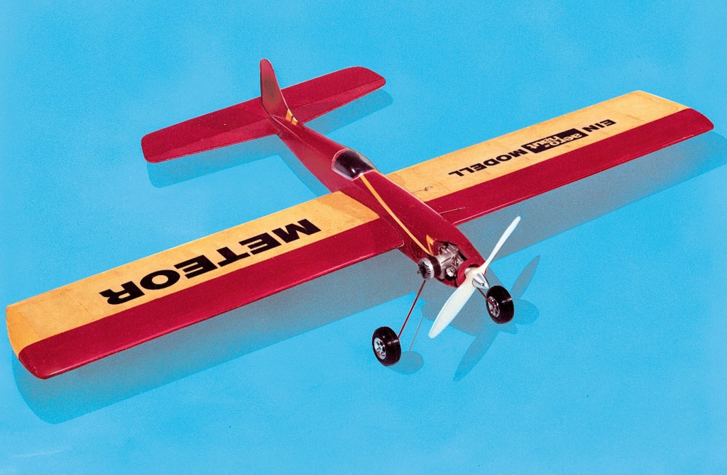 METEOR Fesselflugmodell RC Modell Bausatz