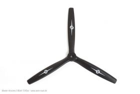 3-Blatt-Luftschraube 6x 4"li