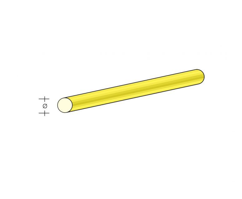 Stahldraht rostfrei 1m/5,0mm