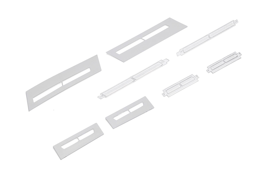 Freewing 90mm EDF F-22 V2 Fuselage/Vertical Stabilizer Formation Light Covers