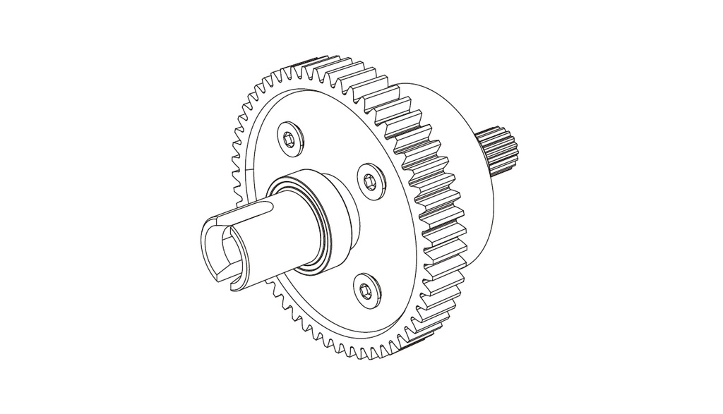 Mitteldifferential Set Hyper Go TX10
