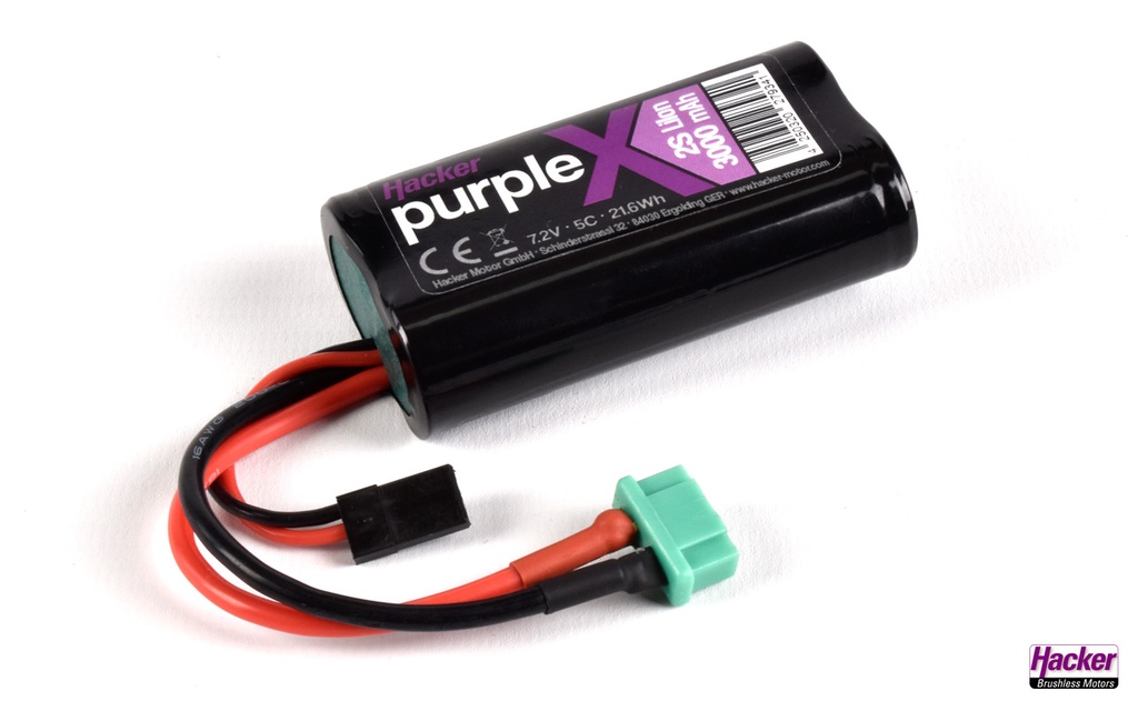 Hacker Purple-X LiIon RX 3000-2S
