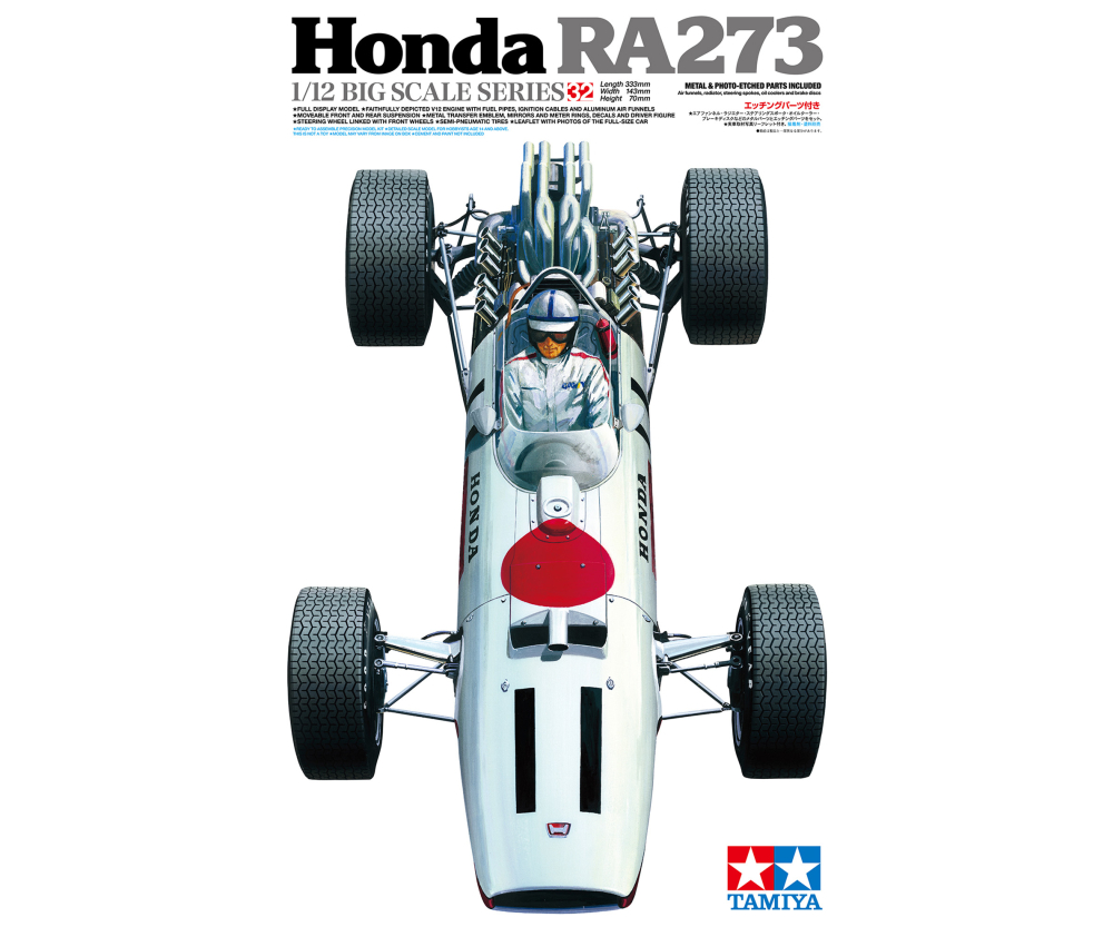 1:12 HONDA RA273 m. Photoätzteile