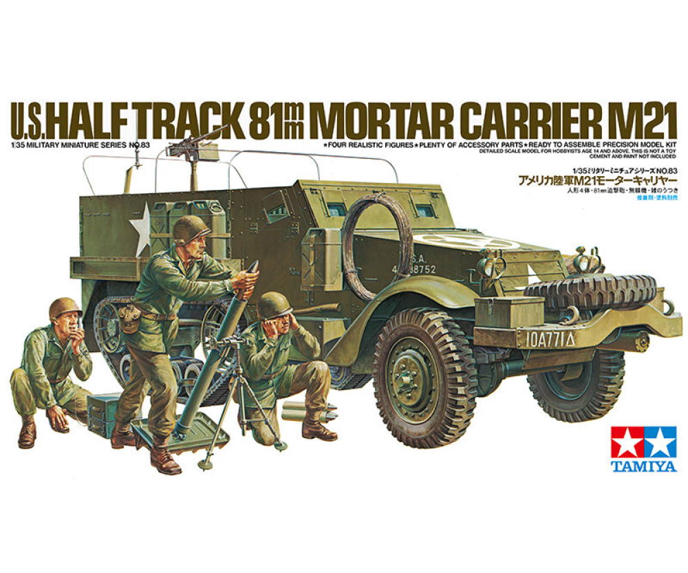 1:35 US M21 Halbkette m. Mörser
