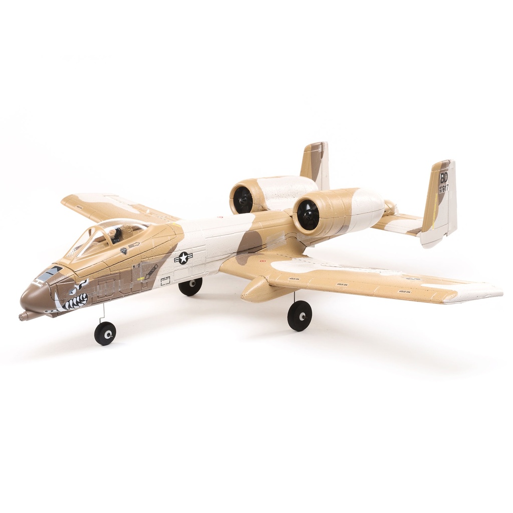 E-flite UMX A-10 Thunderbolt II 30mm EDF Jet BNF Basic with AS3X and SAFE Select
