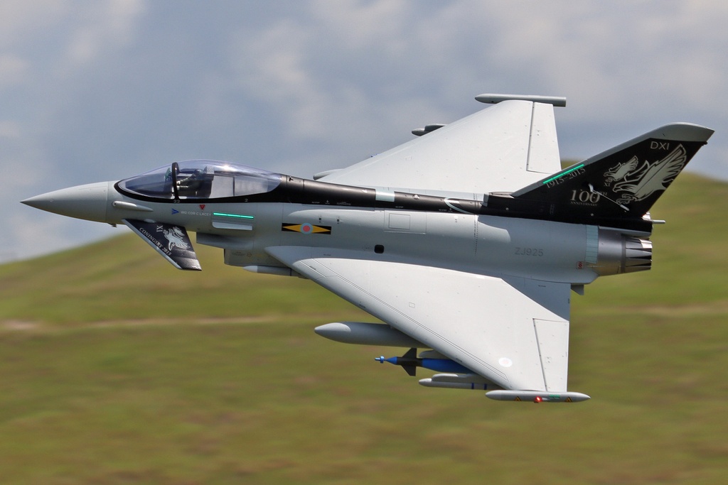 Freewing Eurofighter Typhoon V2 8S High Performance 90mm EDF Jet with Gyro - PNP