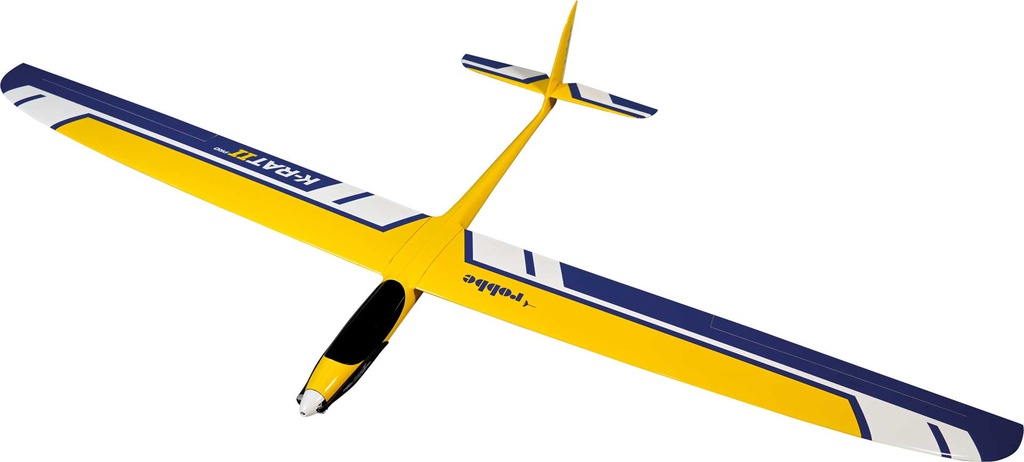 Robbe Modellsport B-Ware K-Rat II Pro Voll-GFK ARF 2,0m Kompakt-Allrounder mit 2-Klappenflügel