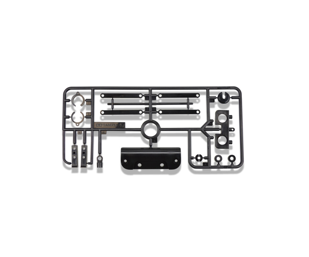 D-Teile Frontr./Akku-/Servohalter Gr.C