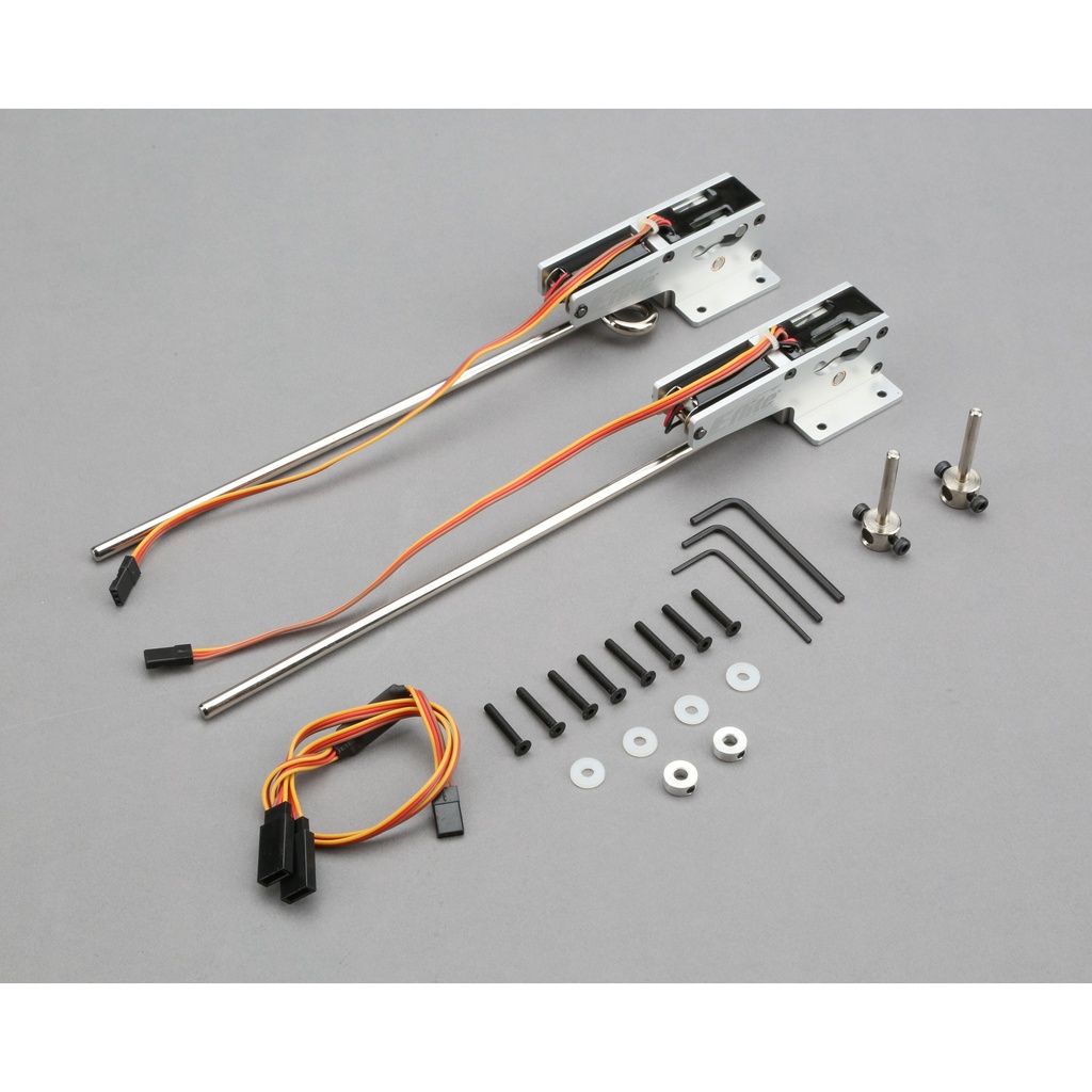 E-flite 60-120 85-Degree Strut-Ready Electric Retract Set