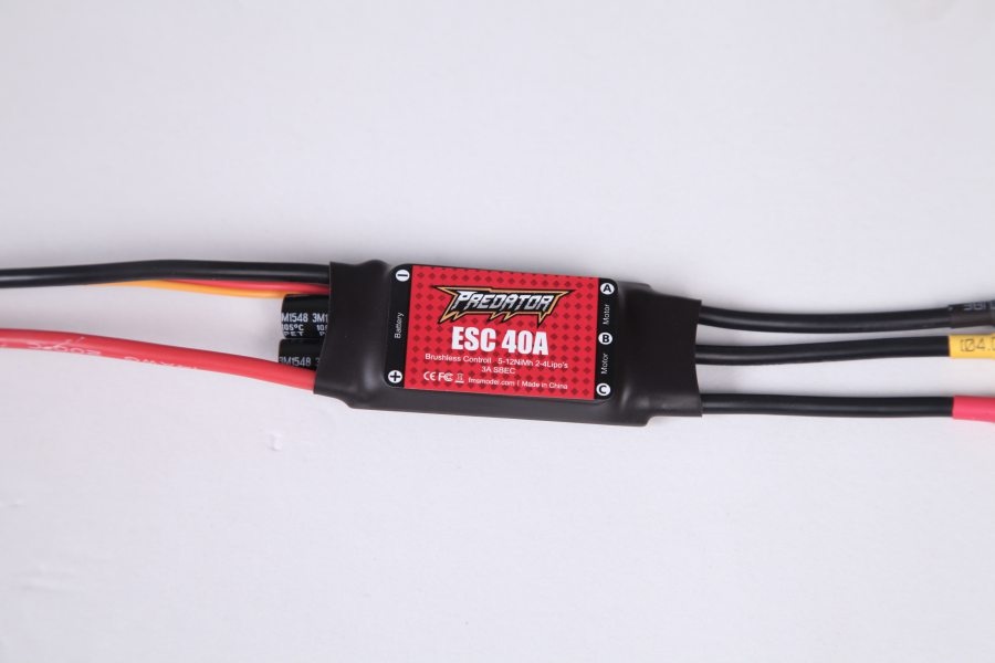 FMS Predator Brushless Regler 40A BEC