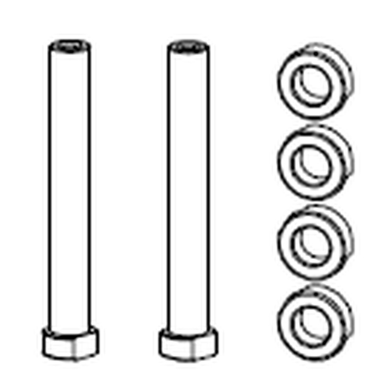 Lenkstützen-Set (Stahl)