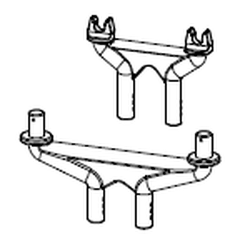 Karosseriehalter vorne/hinten