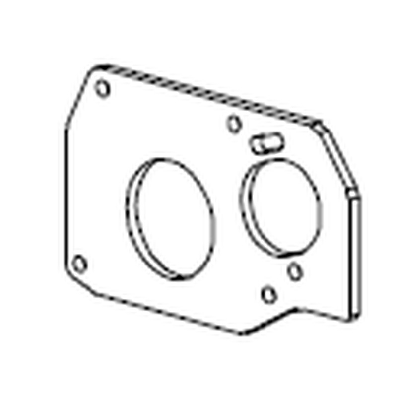 Mitteldifferential-Motorplatte