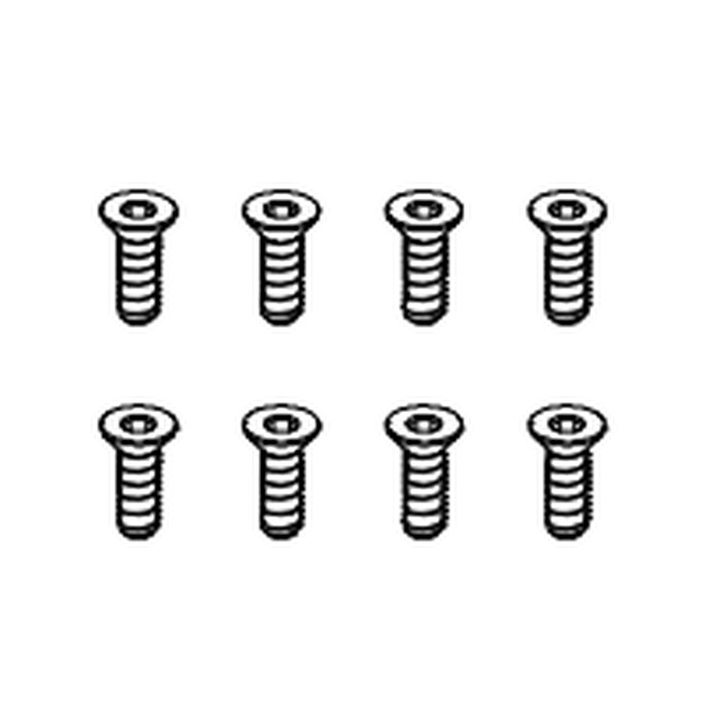 Senkkopfschraube M2.5x6 (Innensechskant)