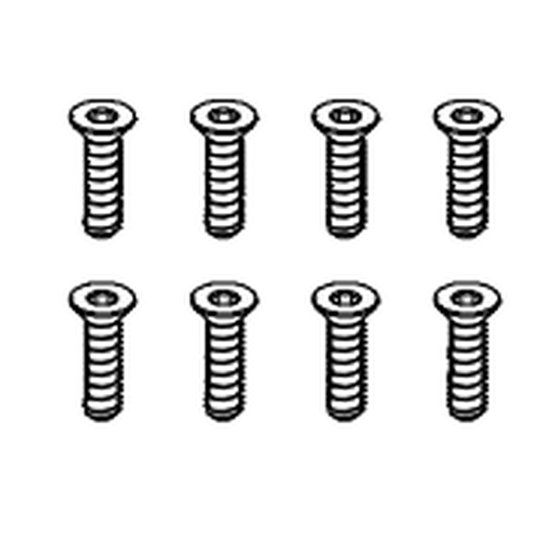 Senkkopfschraube M3x10 (Innensechskant)