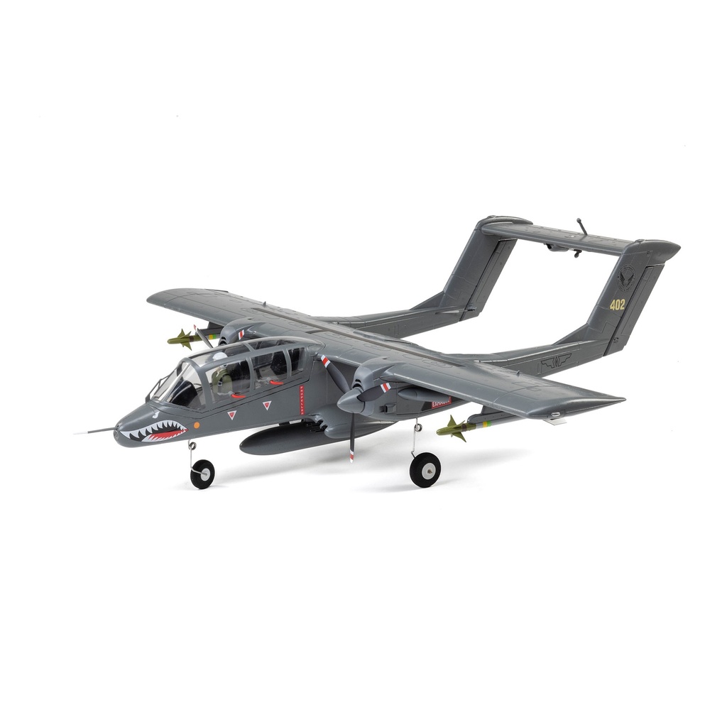 E-flite Micro OV-10 Bronco 645mm BNF Basic with AS3X and SAFE Select