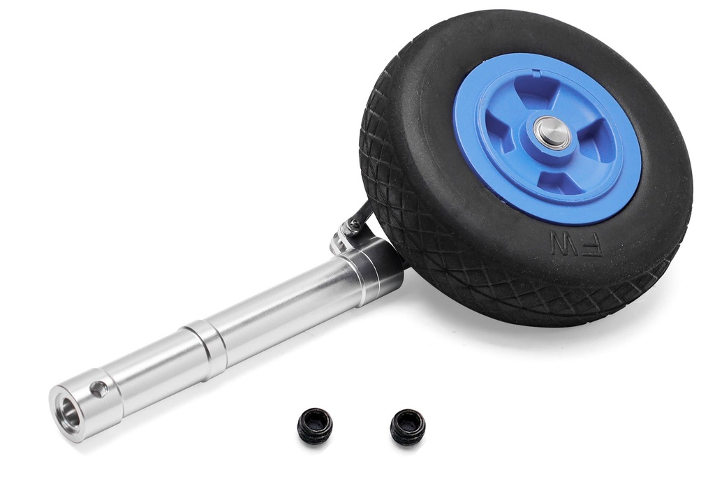 Freewing 80mm EDF Mig-29 V2 Red Star Main Gear Strut and Wheel - Left