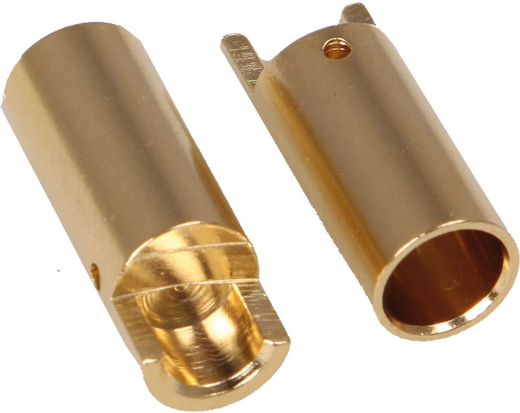 ROBBE Goldkontakt Stecksystem 5,5mm Buchse 5Stk.