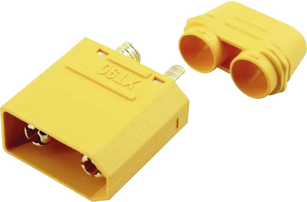 ROBBE XT-90 S STECKER GOLD (KONTAKT = STECKER) 5 STK.