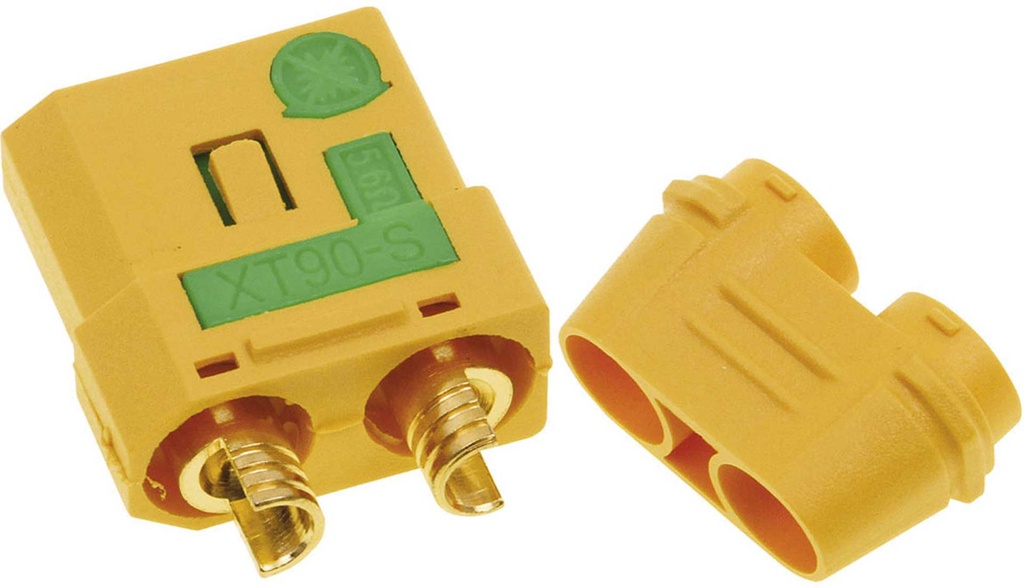 ROBBE XT-90 S ANTI SPARK BUCHSE GOLD 2STK.