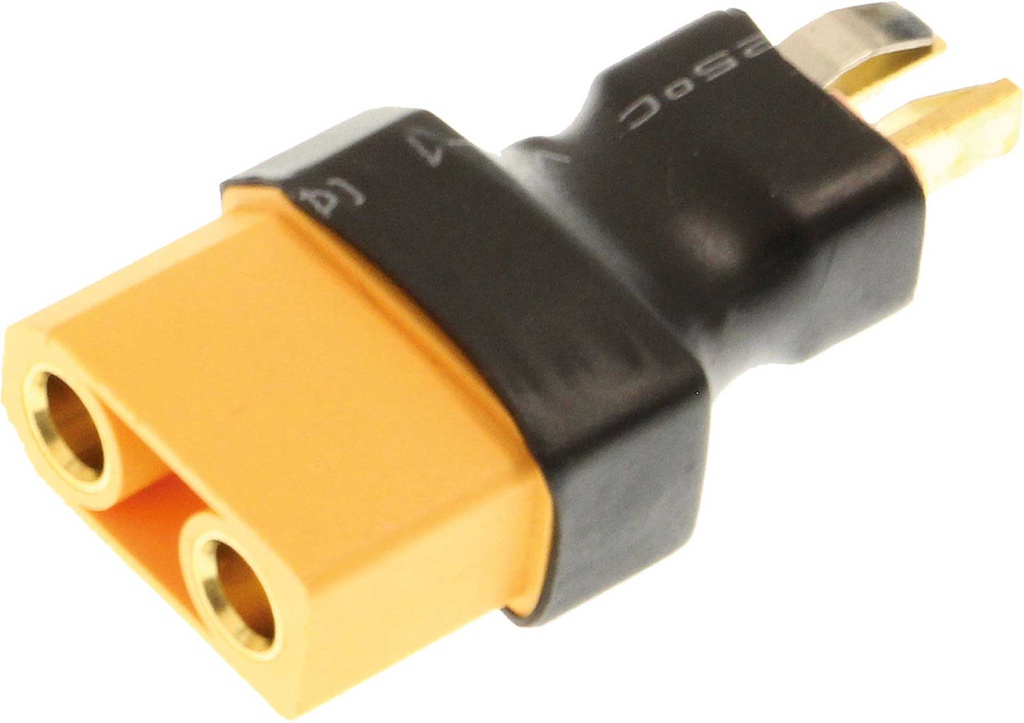 ROBBE ADAPTER T-STECKSYSTEM STECKER AUF XT-90 BUCHSE 1Stk.