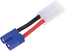 ROBBE ADAPTERKABEL TAMIYA BUCHSE AUF EC-3 STECKER 14AWG/2,1MM² 30MM 1STK.