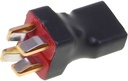 ROBBE ADAPTER T-STECKSYSTEM PARALLEL BUCHSE AUF 2 STECKER 1Stk.