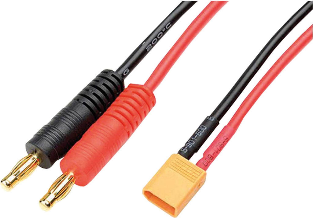 ROBBE LADEKABEL XT-30 14AWG/2,1MM² 30CM 1Stk.