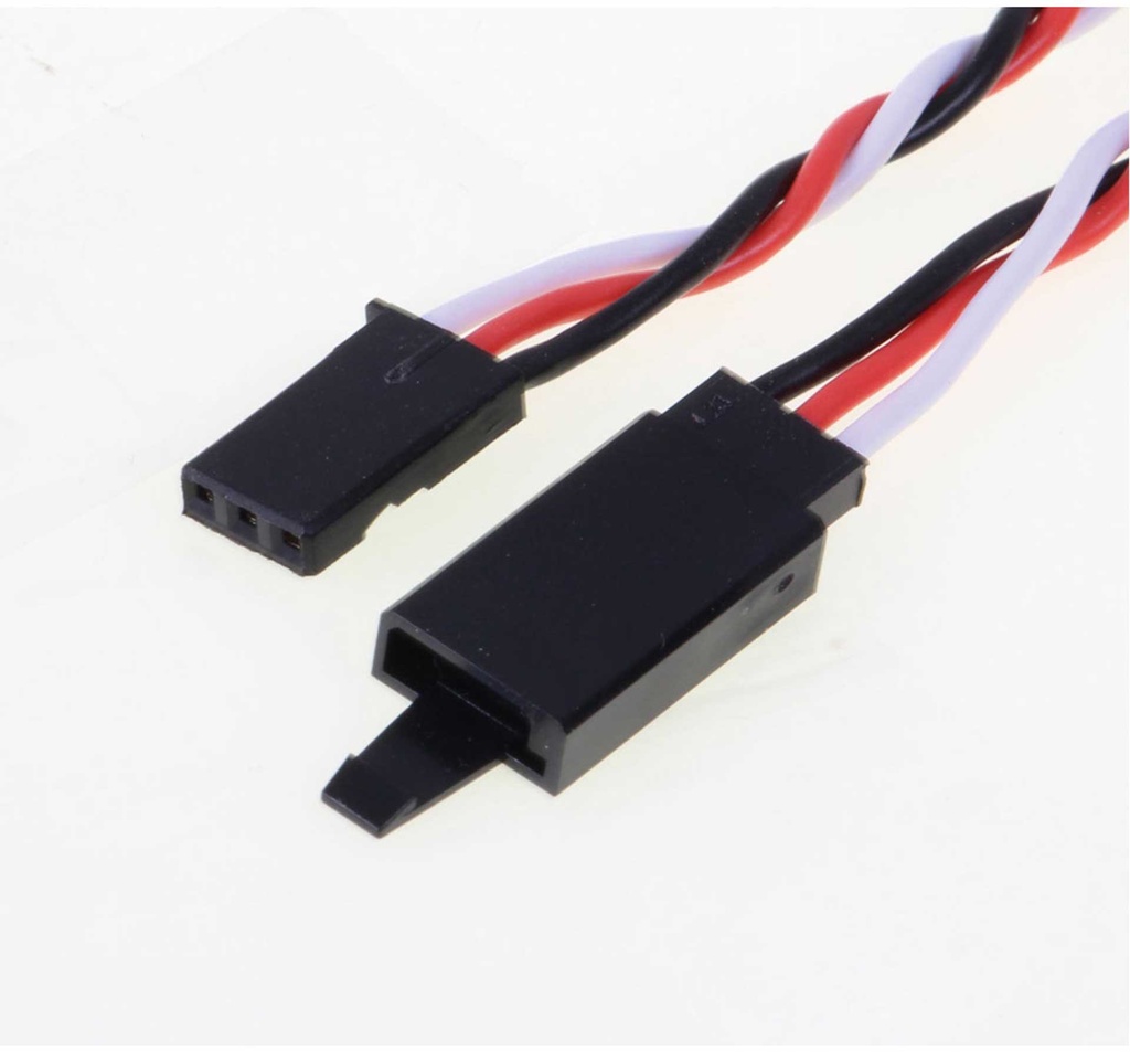 ROBBE VERLÄNGERUNGSKABEL FUTABA VERDRILLT 750M 22AWG/0,32MM² MIT STECKERSICHERUNG 1Stk.
